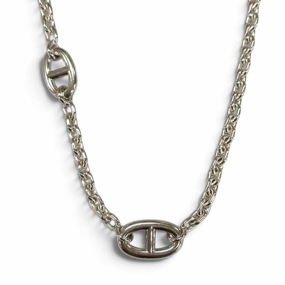 HERMES (Hermes) 2023 model AG925 Chaine d'Ancre Farandole Long Necklace, Silv...